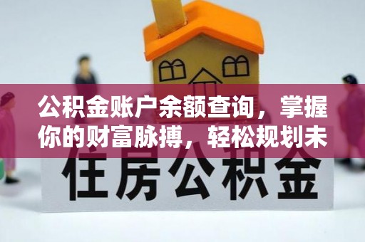 隆林公积金账户余额查询，掌握你的财富脉搏，轻松规划未来