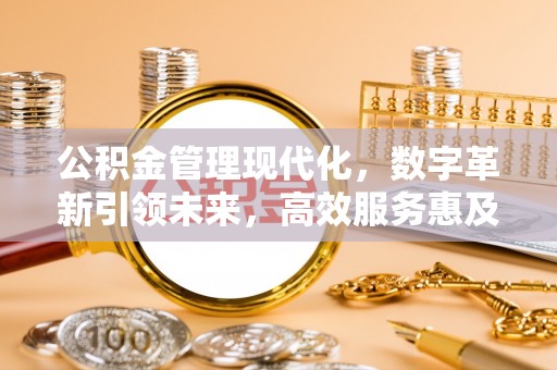 隆林公积金管理现代化，数字革新引领未来，高效服务惠及民生