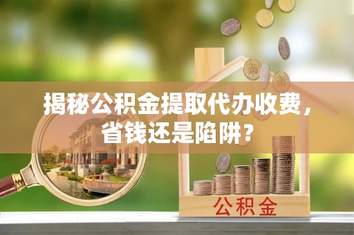 隆林揭秘公积金提取代办收费，省钱还是陷阱？