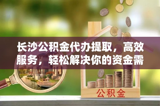 隆林长沙公积金代办提取，高效服务，轻松解决你的资金需求